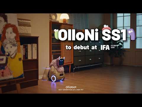 Robô NiSS1 em imagem oficial de divulgação da Ollo na IFA.