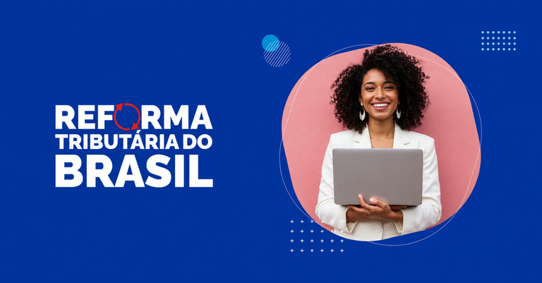 Arte de divulgação da reforma tributária publicada pelo Serpro.